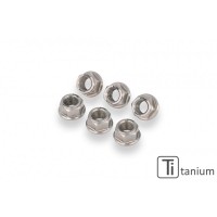 CNC Racing Titanium Gear Ring Sprocket Nuts (set of 6) for Ducati and KTM - M8x1.25 CNC Racing Titanium Gear Ring Sprocket Nuts (set of 6) for Ducati and KTM - M8x1.25